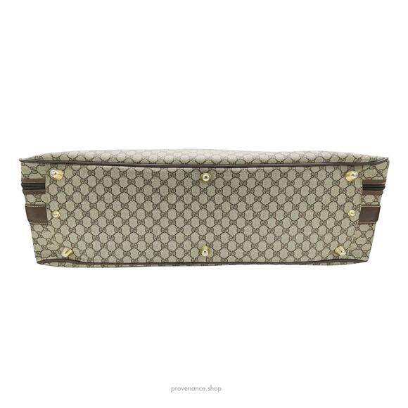 Gucci GG Supreme Suitcase with Web Detail - Picture 7 of 11